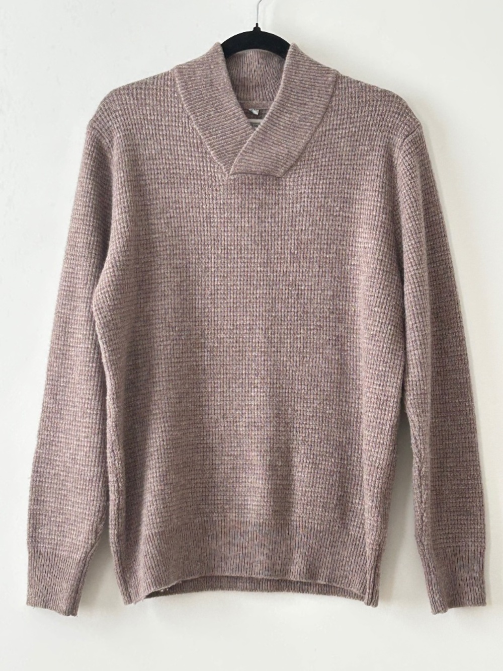 Schott Bros Wool Blend Light Brown Sweater